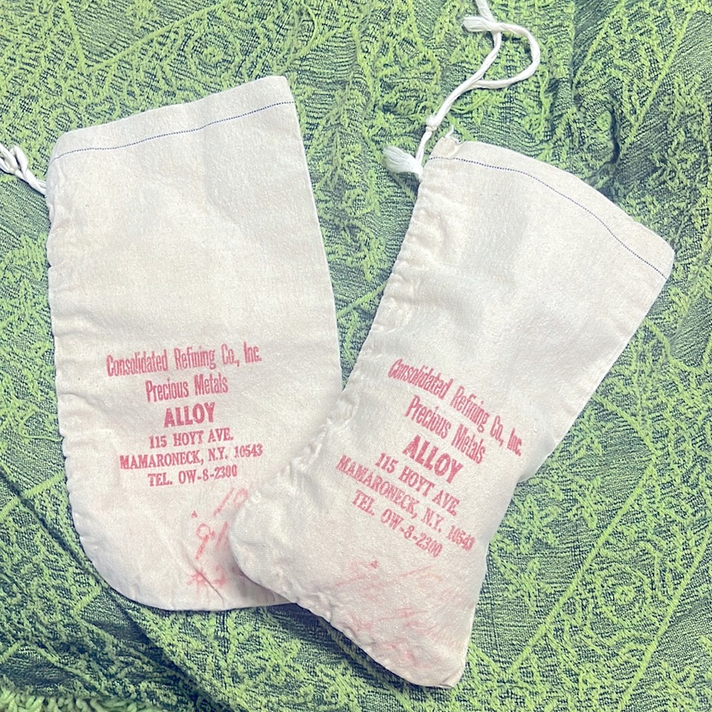 Vintage Canvas Storage bags